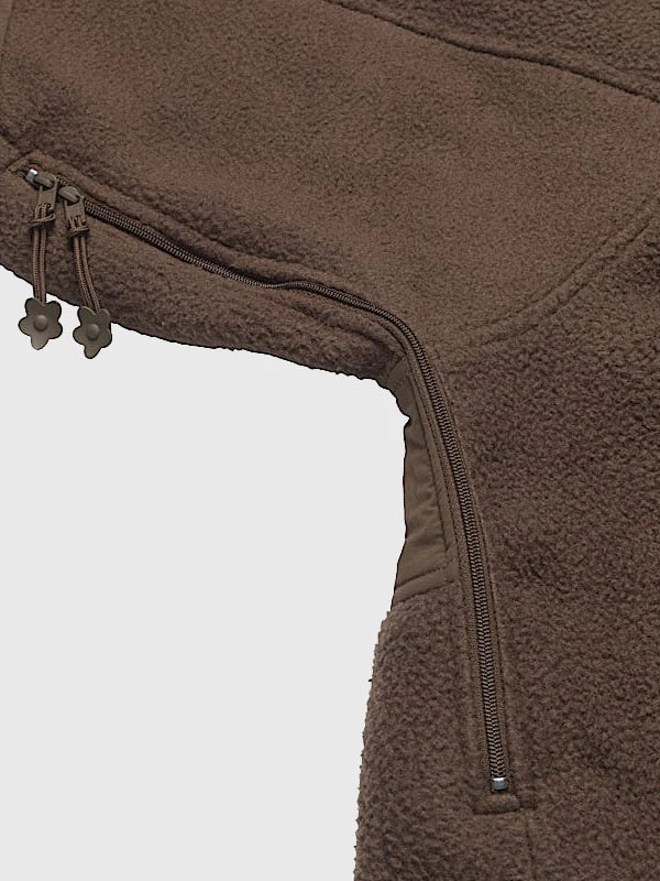 TNF x Cecilie Bahnsen Denali Fleece Jacket Jacket unisex detail view 4 | Dash Racegear — Women’s TNF x Bahnsen Denali Fleece Zip Jacket 2025 Drop