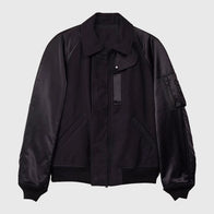 Adidas Y-3 Flight Jacket Jacket unisex detail view 3 | Dash Racegear — Fashion-forward Adidas Y-3 bomber jacket with flight aesthetic