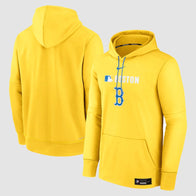 Red Sox City Connect Hoodie Hoodie unisex detail view 4 | Dash Racegear — Red Sox City Edition Hoodie – Vibrant Yellow Style