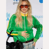 Capital Summertime Ball 2025 Reneé Rapp Celtic Track Jacket Jacket unisex front product view | Dash Racegear — Celtic-Inspired Jacket – Reneé Rapp at Summertime Ball 2025