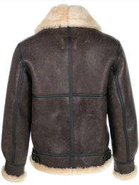 Resident Evil 4 Leon Kennedy Jacket Jacket unisex detail view 3 | Dash Racegear — Resident Evil 4 Remake Leon Kennedy classic leather bomber jacket, fur-lined and rugged for fans embracing iconic looks.