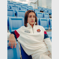 FC Barcelona Retro1899 Sweatshirt Sweatshirt unisex detail view 2 | Dash Racegear — FC Barcelona Vintage 1899 Sweatshirt – Timeless Style