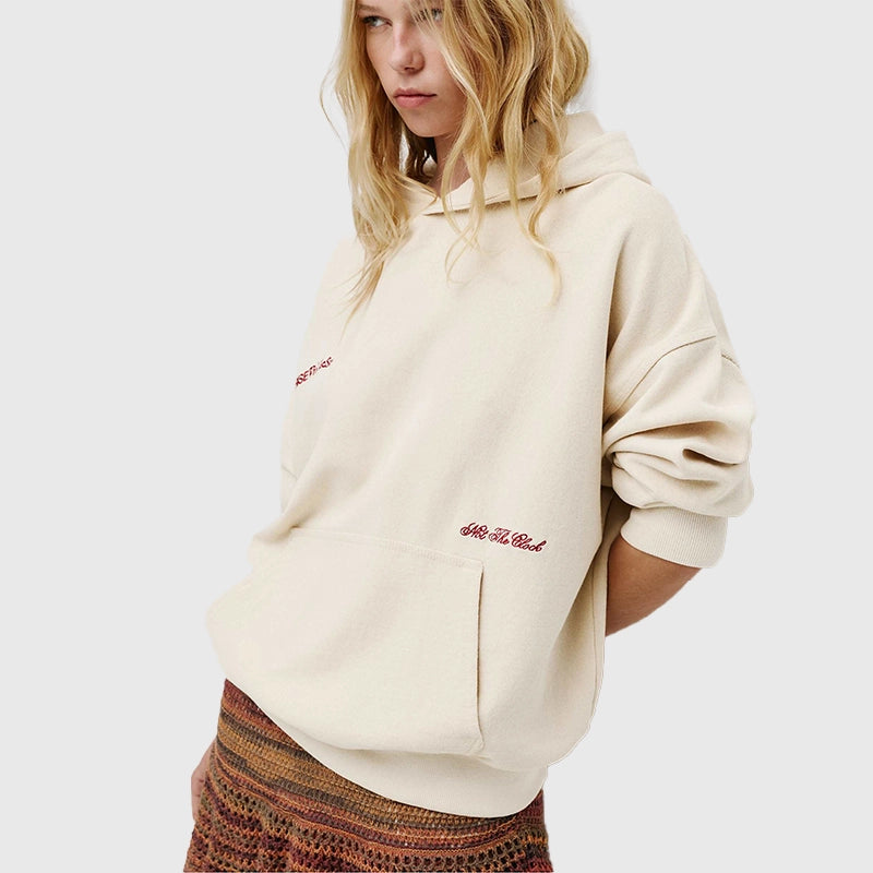 Pull and Bear Beige Hoodie Hoodie unisex detail view 2 | Dash Racegear — Pull&Bear Beige Hoodie – Effortless Everyday Essential