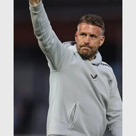 Rob Edwards Middlesbrough Pre-Season Hoodie Hoodie unisex detail view 2 | Dash Racegear — Middlesbrough FC 2025 Pre-Season Hoodie ft. Rob Edwards