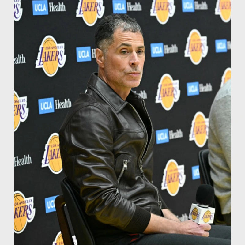 Rob Pelinka Jacket Jacket unisex detail view 2 | Dash Racegear — Los Angeles Lakers Rob Pelinka Jacket – Classic and Sleek Design