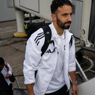 Ruben Amorim Manchester United White Jacket Jacket unisex front product view | Dash Racegear — Ruben Amorim in Manchester United White Jacket – Managerial Swagger