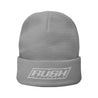 Rush Simple White Logo Beanie