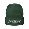 Rush Simple White Logo Beanie