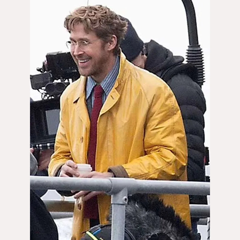 Project Hail Mary 2025 Ryan Gosling Leather Coat Jacket unisex front product view | Dash Racegear — Film-Inspired Outerwear – Project Hail Mary Leather Coat