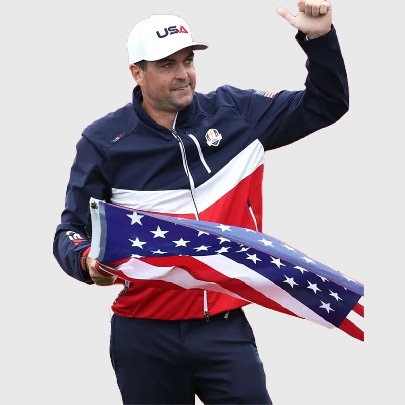 Ryder Cup 2025 Keegan Bradley Team United States Jacket Jacket unisex detail view 4 | Dash Racegear — Team United States Ryder Cup 2025 Jacket worn by Keegan Bradley