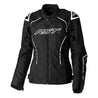 S - 1 CE LADIES TEXTILE JACKET - BLACK/WHITE - UK 20 / INTL 3XL
