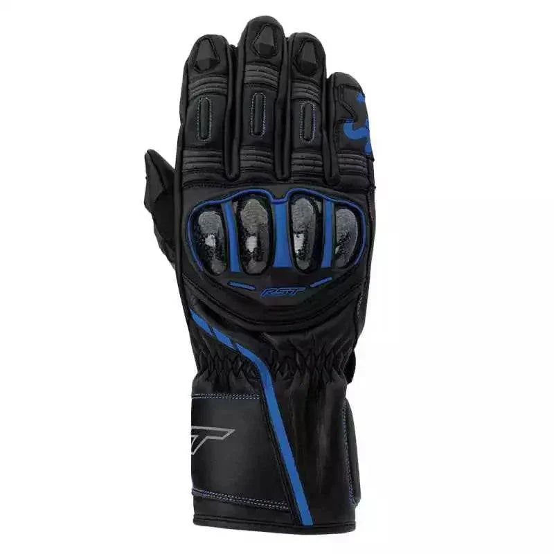 S-1 CE MENS GLOVE - BLACK/GREY/NEONBLUE, UK 10 / INTL L | DASH RACEGEAR