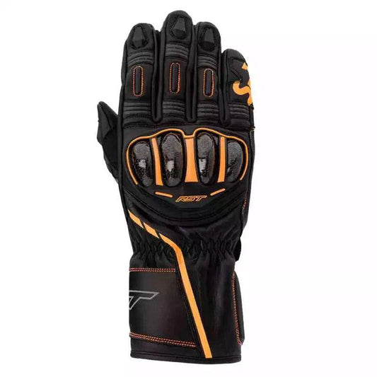 S-1 CE MENS GLOVE - BLACK/GREY/NEONORANGE, UK 12 / INTL 2XL | DASH RACEGEAR