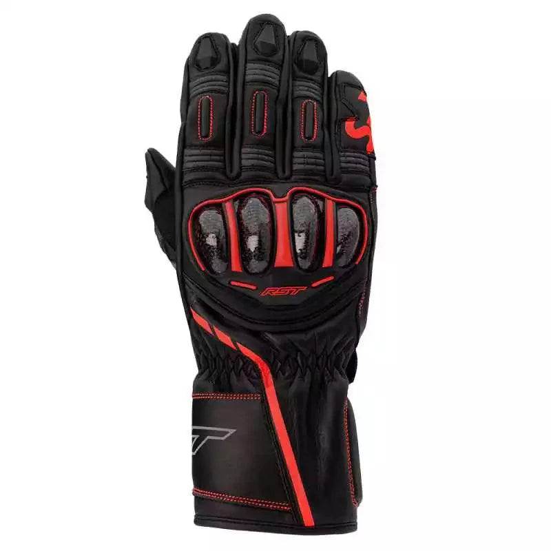 S-1 CE MENS GLOVE - BLACK/GREY/RED, UK 10 / INTL L | DASH RACEGEAR