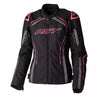 S - 1 MESH CE LADIES TEXTILE JACKET - BLACK/NEONPINK - UK 20 / INTL 3XL