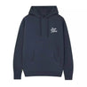SCRIPT PETROL BLUE HOODIE - XX - Large