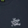 SCRIPT PETROL BLUE SHORT SLEEVE TEE