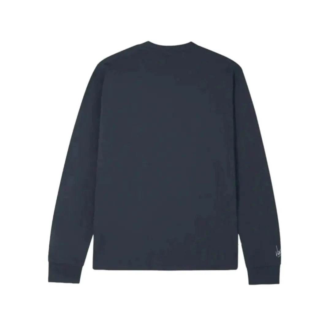 SCRIPT PETROL BLUE LONG SLEEVE TEE - Dash Racegear Store