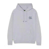 SCRIPT WHITE HEATHER HOODIE - XX - Large