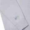 SCRIPT WHITE HEATHER HOODIE - Dash Racegear Store