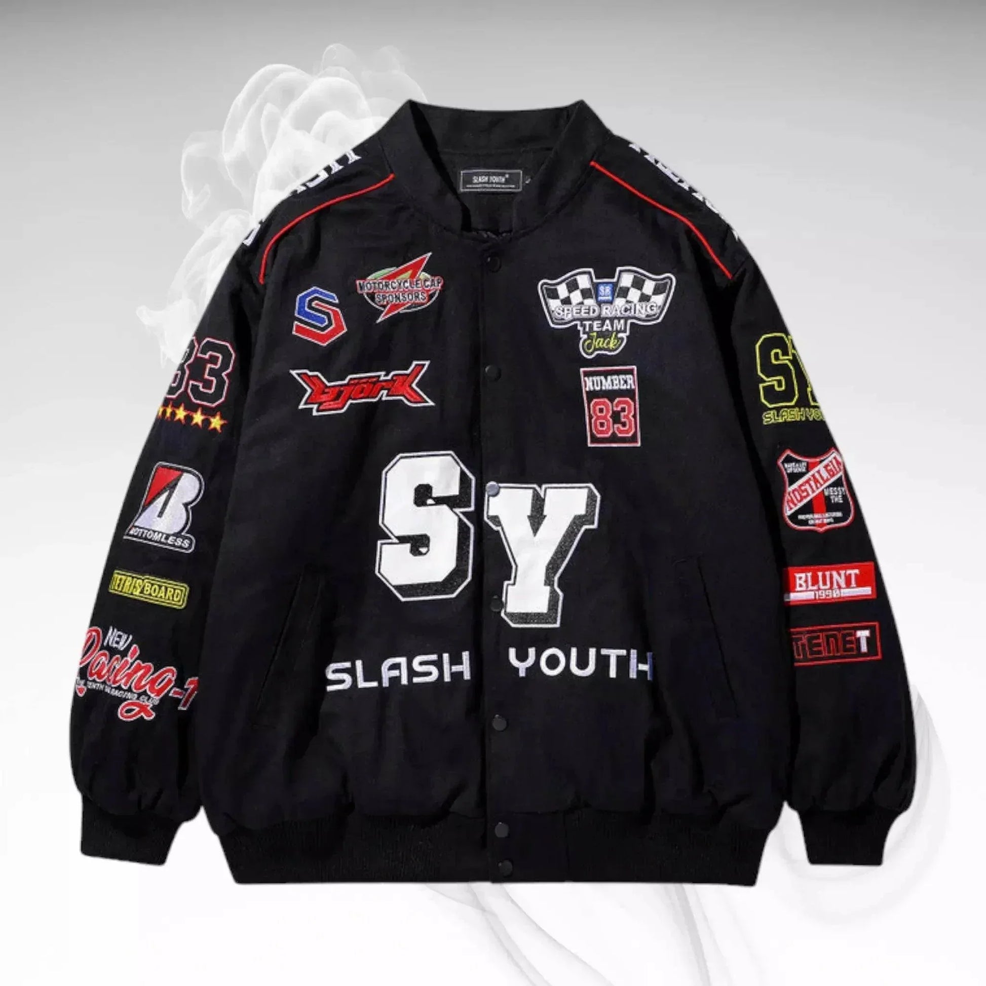 SLASH YOUTH RACING EMBROIDERED JACKET | Dash Racegear