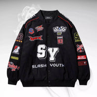SLASH YOUTH RACING EMBROIDERED JACKET | Dash Racegear