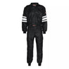 STR Double Layer Race suit | SFI Approved - BLACK - 3.0XL - Black