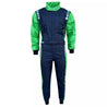 STR 'Club V2' Race Suit - Green - 3.0XL - Black