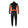 STR 'Club' Race Suit - Black/Grey/Orange Fluo - 3.0XL - Black