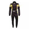 STR 'Podium' Race Suit - Black/Yellow/Grey - 7.0XL - Black