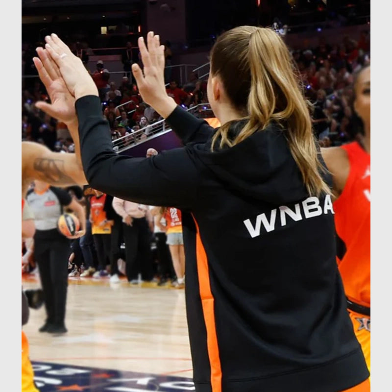 Sabrina Ionescu WNBA Black Hoodie Hoodie unisex detail view 5 | Dash Racegear — Empowerment meets comfort in this Sabrina Ionescu hoodie