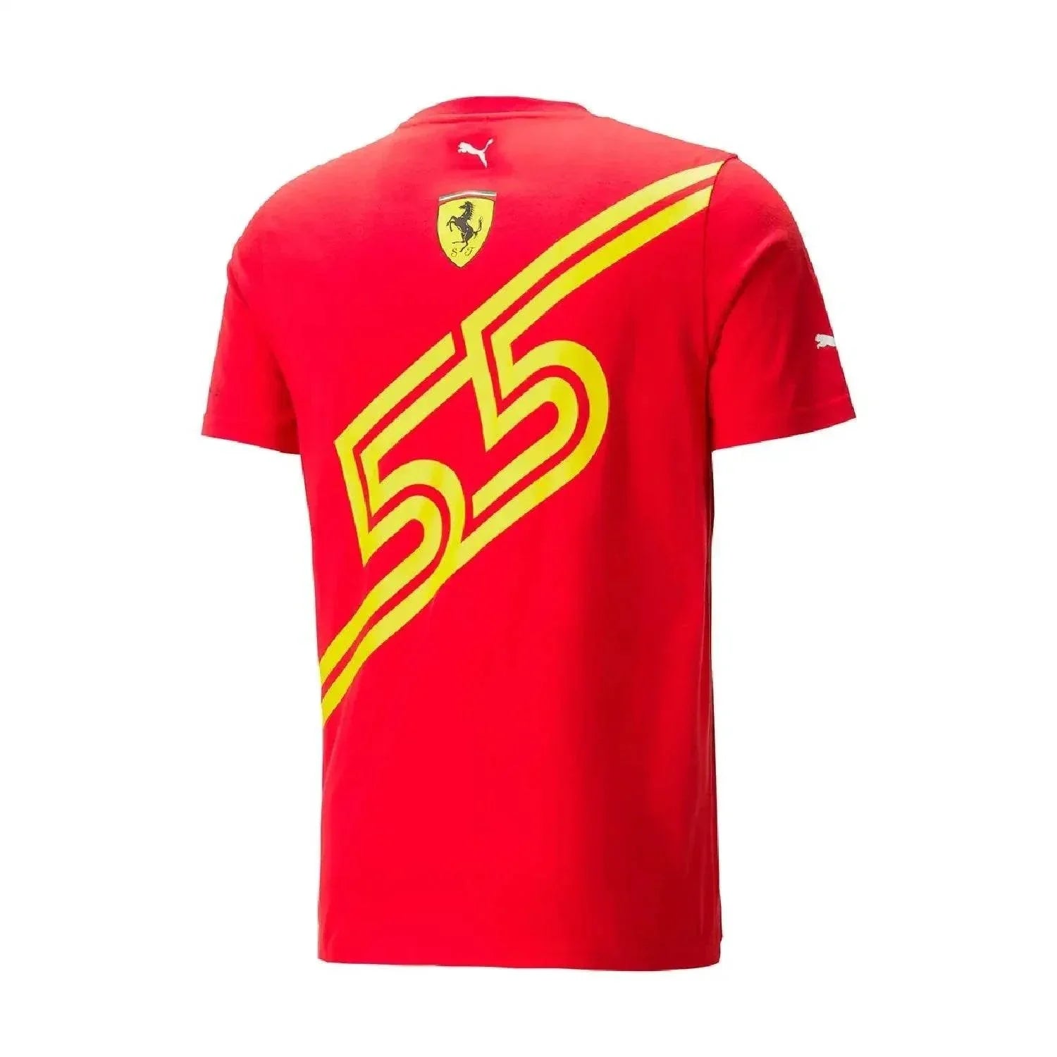Scuderia Ferrari Sainz 2023 Spanish GP T - Shirt