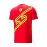 Scuderia Ferrari Sainz 2023 Spanish GP T - Shirt