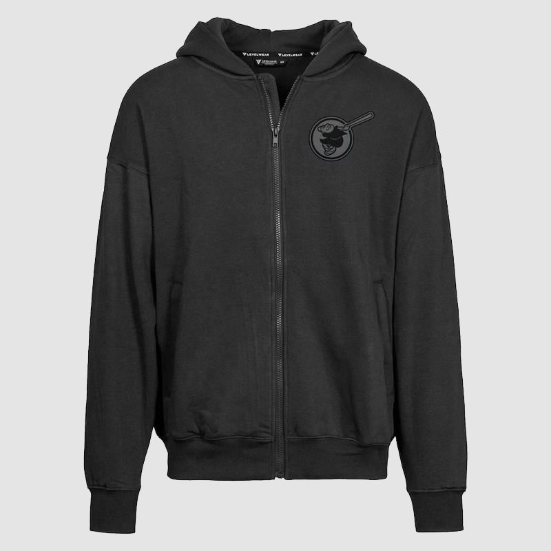 San Diego Padres Uphill Abyssal Hoodie Hoodie unisex detail view 2 | Dash Racegear — The Uphill Abyssal hoodie blends San Diego Padres energy with a sleek, modern look.