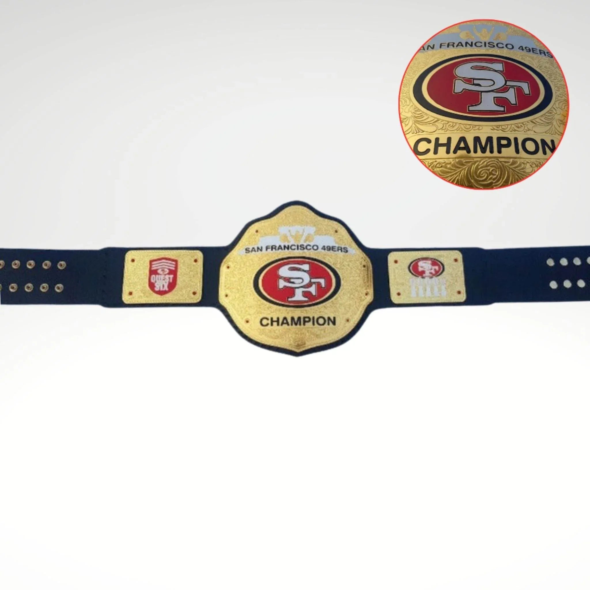 San Francisco SF Championship Inspired Title belt - 2 | Dash Racegear