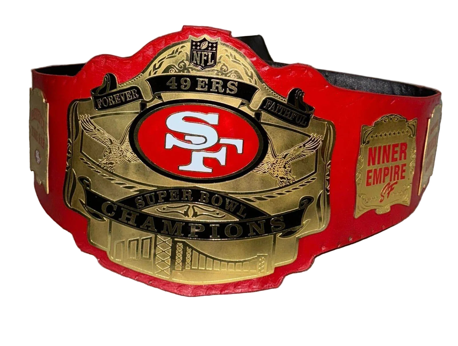San Francisco SF 49ers Super Bowl NFL Championship Title Belt - 1 | Dash Racegear