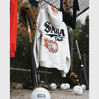 Sana x Skubal Detroit Fast Ball Hoodie Hoodie unisex detail view 3 | Dash Racegear — Sporty Sana hoodie celebrating Skubal and Detroit Tigers pride