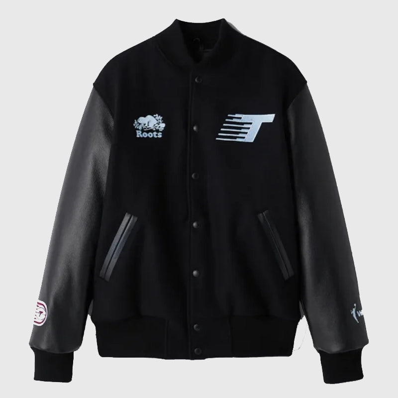Sandy Brondello Toronto Tempo Bomber Jacket Bomber Jacket unisex detail view 2 | Dash Racegear — Sandy Brondello 2025 Toronto Tempo Game Day Bomber Jacket