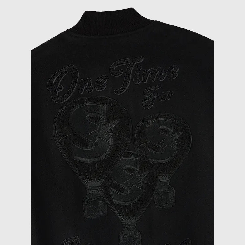 OVO Scarborough Shooting Stars Championship Varsity Jacket Varsity Jacket unisex detail view 8 | Dash Racegear — Game-Changer Gear – OVO x Shooting Stars Jacket