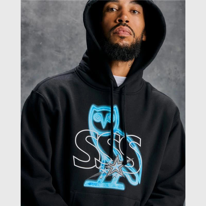 Scarborough Shooting Stars Galaxy Hoodie Hoodie unisex detail view 2 | Dash Racegear — Scarborough Shooting Stars Cosmic Hoodie – Urban Galaxy