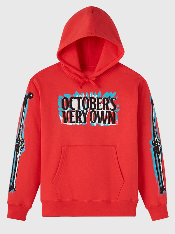 OVO Scary Hours Hoodie Hoodie unisex front product view | Dash Racegear — OVO Scary Hours hoodie showcasing luxury streetwear aesthetics