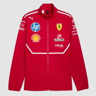 Scuderia Ferrari 2025 Team Softshell Jacket Jacket unisex detail view 2 | Dash Racegear — Scuderia Ferrari F1 Jacket – 2025 Team Softshell Outer Layer