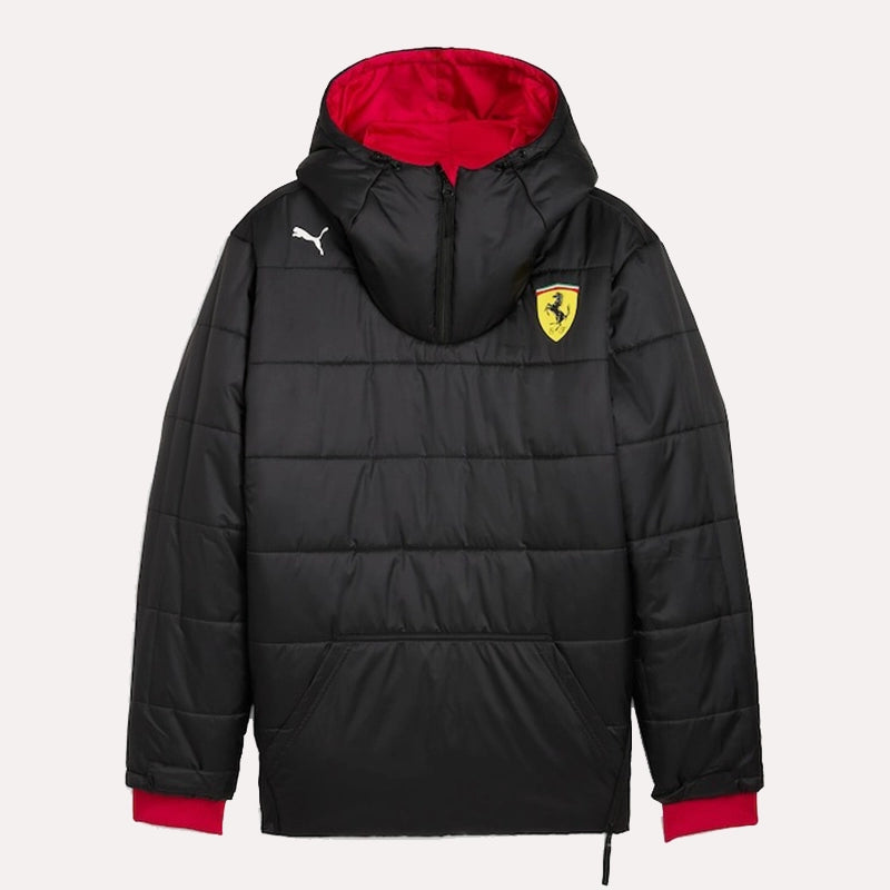 Scuderia Ferrari 2025 Team Reversible Jacket Jacket unisex detail view 4 | Dash Racegear — Scuderia Ferrari F1 2025 Teamwear – Versatile Reversible Jacket