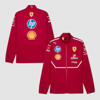 Scuderia Ferrari 2025 Team Softshell Jacket Jacket unisex front product view | Dash Racegear — Ferrari Team Softshell Jacket – 2025 Scuderia Formula 1 Gear