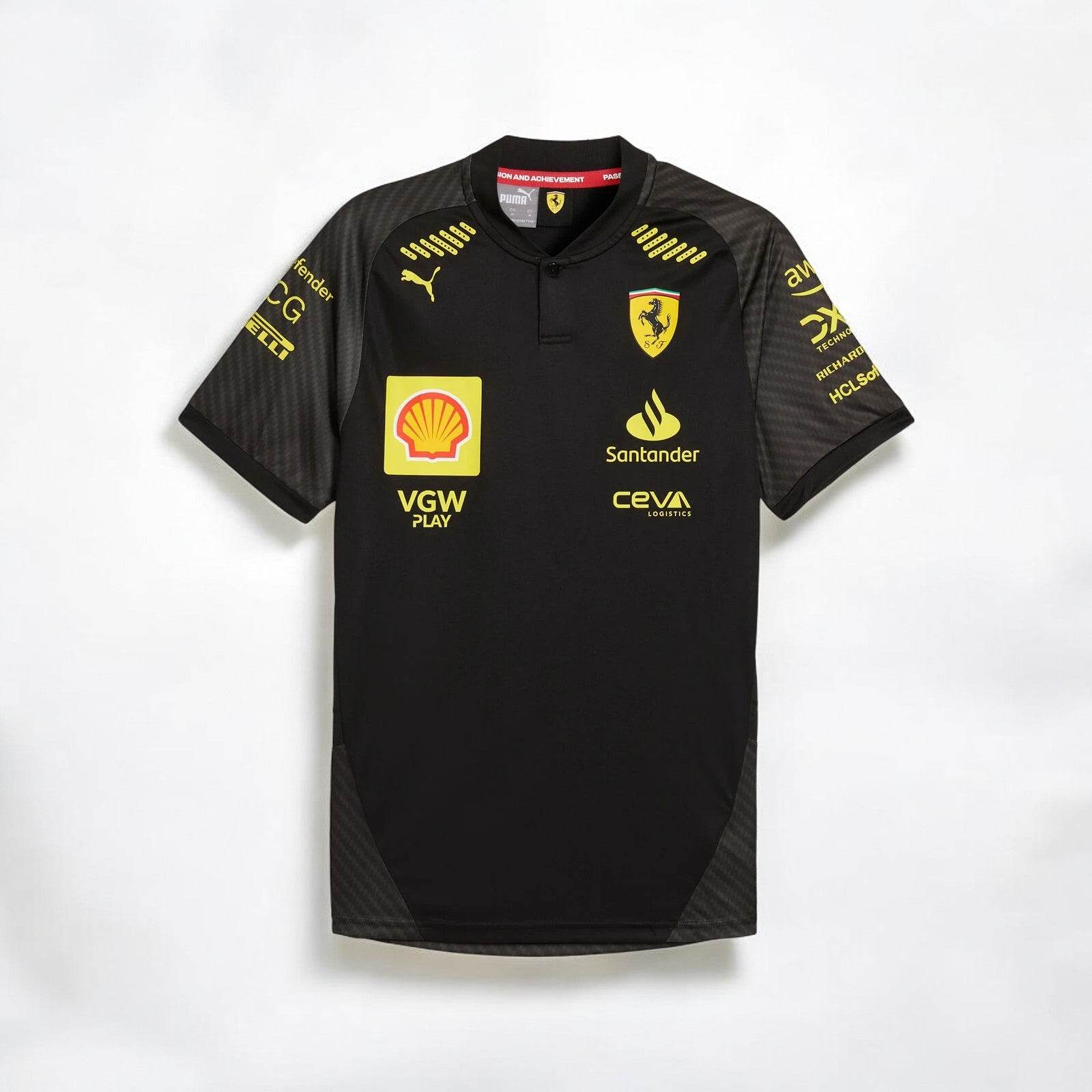 2024 Scuderia Ferrari Monza GP Team Shirt - Dash Racegear Store