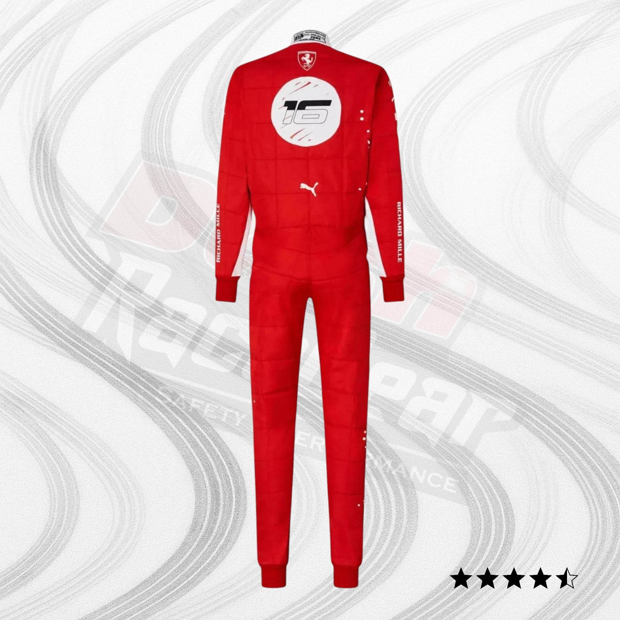 Scuderia Ferrari Race Suit Charles Leclerc & Carlos Sainz Jr - 2023 Las Vegas GP special edition DASH RACEGAER
