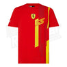 Scuderia Ferrari Team Carlos Sainz Replica T - shirt - Barcelona Special Edition - XXLarge - ROSSO CORSA - Men's