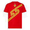 Scuderia Ferrari Team Carlos Sainz Replica T - shirt - Barcelona Special Edition