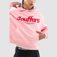 Scuffers Pop Light Pink Hoodie Hoodie unisex detail view 3 | Dash Racegear — Scuffers Pop Hoodie – Light Pink Design for Casual Outfits