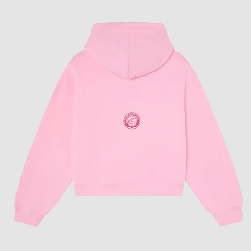 Scuffers Pop Light Pink Hoodie Hoodie unisex detail view 2 | Dash Racegear — Scuffers Pop Light Pink Hoodie – Chic and Cozy Streetwear Piece